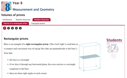 Year 8: volumes of prisms Image