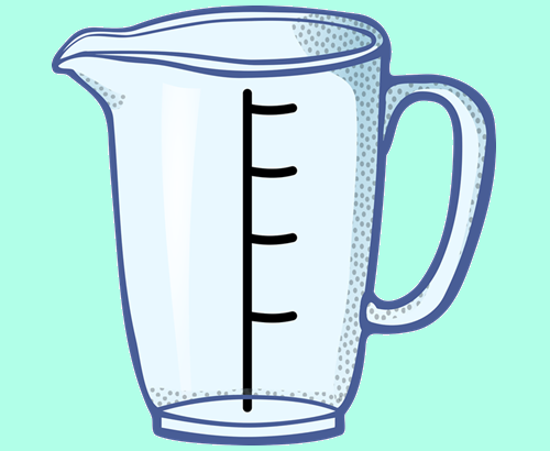 Image of a measuring jug