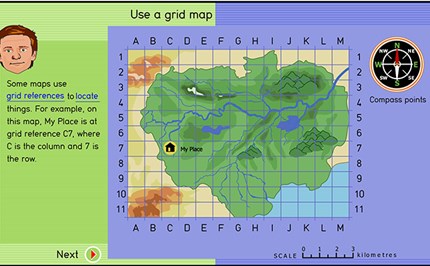 Rainforest: Use a grid map Image
