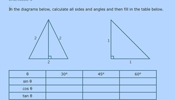 Introductory trigonometry (Years 9 and 10) Image