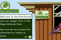 Rainforest: Use compass points Image