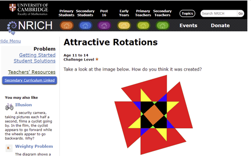 Attractive rotations  Image