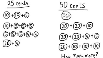 How many ways with coins? Image