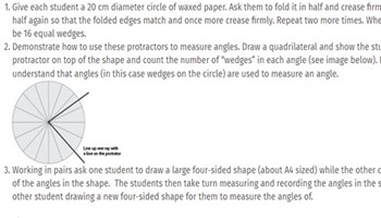 Measuring angles  Image