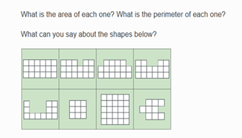 Investigate: area and perimeter Image