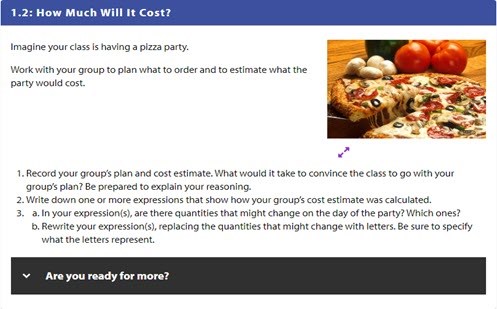 Planning a pizza party Image