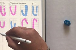 Stage 1 thinking mathematically resource: Ten-frame filler Image