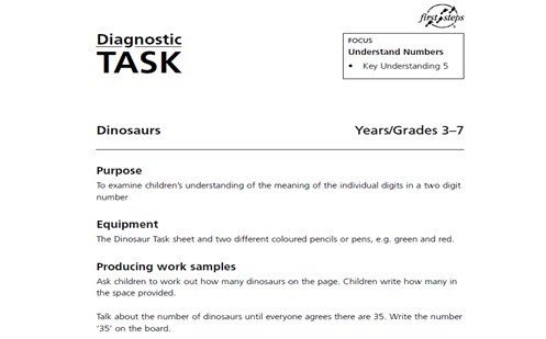Assessment: Dinosaurs Image