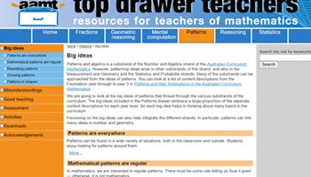 Patterns: Big ideas Image