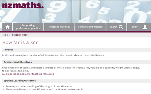 How far is a kilometre?  Image