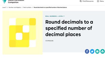 Round decimals to a specified number of decimal places Image