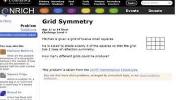Grid symmetry Image