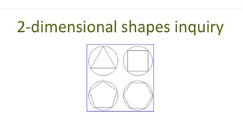 2-dimensional shapes inquiry Image