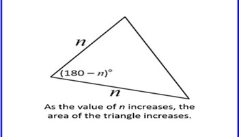 Area of a triangle inquiry Image