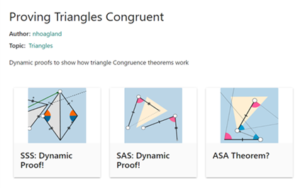 Proving triangles congruent Image