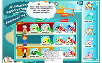 Fish market: Explore trading Image