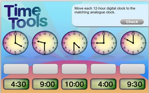 Time tools: 12-hour to the minute  Image