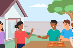 Fractions as division video Image