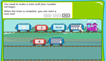 Number trains Image