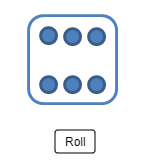 Roll dice simulation Image