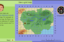 Rainforest: Use a grid map Image
