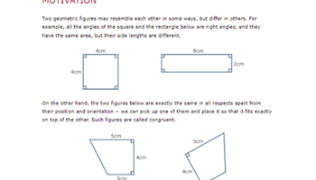 Congruence of plane figures  Image