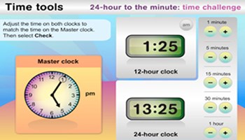 Time tools: 24-hour to the minute – time challenge Image