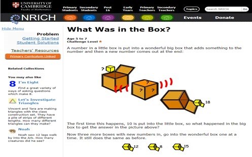 What was in the box? Image