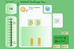 Wishball challenge: Tens Image