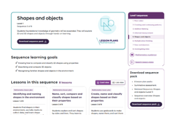 Shapes and objects (8 lessons) Image