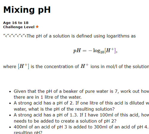 Mixing pH Image