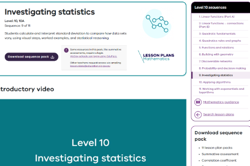 Investigating statistics (11 lessons) Image