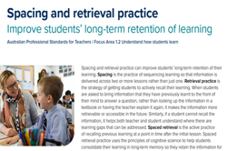 Spacing and retrieval practice Image