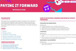 Paying It Forward (Years F-2) Image