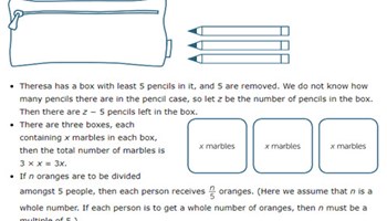 Introduction to algebraic expressions Image