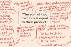 Sum and product of fractions inquiry Image
