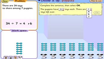 Divide it up: Puppies Image