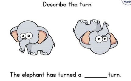 Position and direction: end of block assessment Image