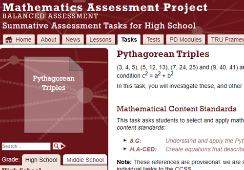 Pythagoras triples Image