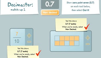 Fractions, decimals and percentages: Year 5 – planning tool Image