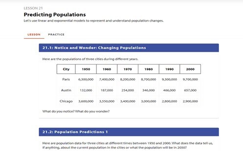 Predicting populations Image