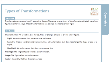 Types of transformations study guide Image