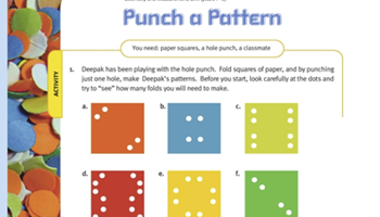 Punch a pattern Image