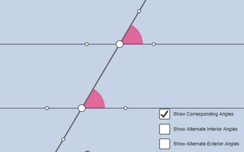 Parallel lines and related angles Image