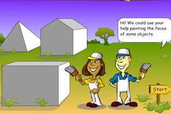 Face painter: Finding faces 1 Image