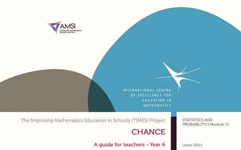 Statistics and probability: Chance Year 6 – teacher guide Image