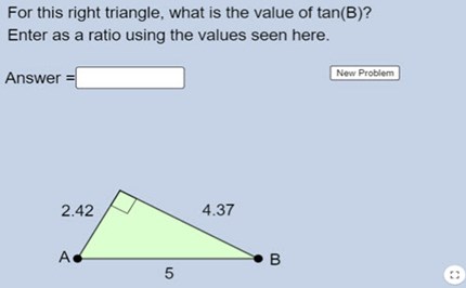 Identifying trig ratios Image