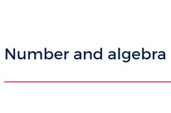 NSW DET guide: Number and algebra Image