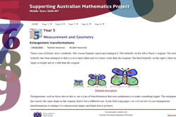 Enlargement transformations: Year 5 Image