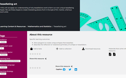 Tessellating art Image